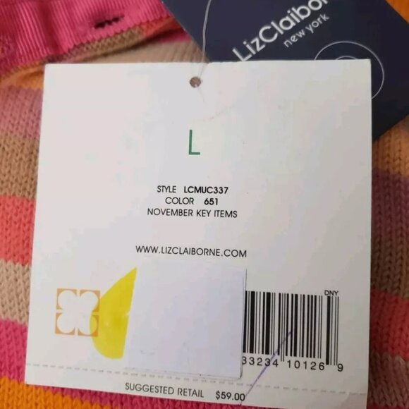 NWT Liz Claiborne Sweater - Picture 7 of 11